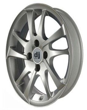 Dj DJ 395 6x14inç 4x100 et35 67.1 Sılver Diamond Çelik Jant