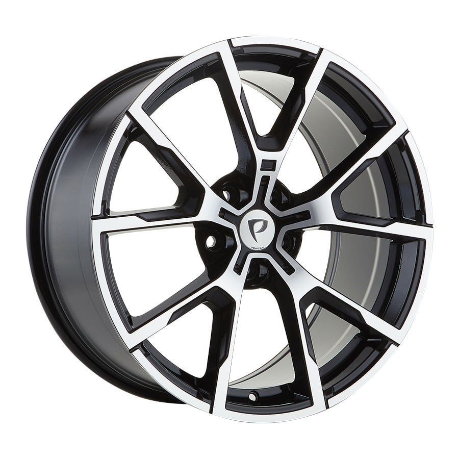 BK 5601 10X20İNÇ 5X120 ET37 72.56 BLACK MACHINED XL ÇELİK JANT