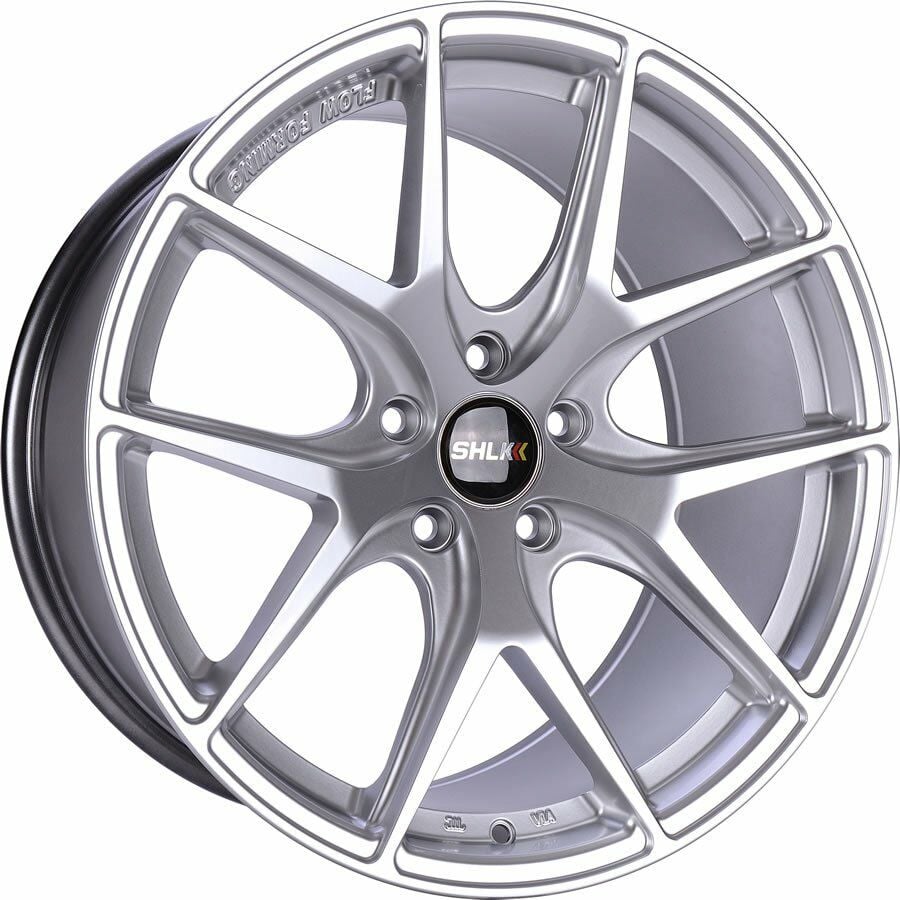 SLK 8007 9.5x20inç 5x112 et45 73.1 MAT BLACK Machined Çelik Jant