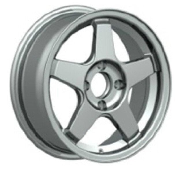 Tailong TL 5285 6.5x15inç 4x108 Silver Machined Çelik Jant