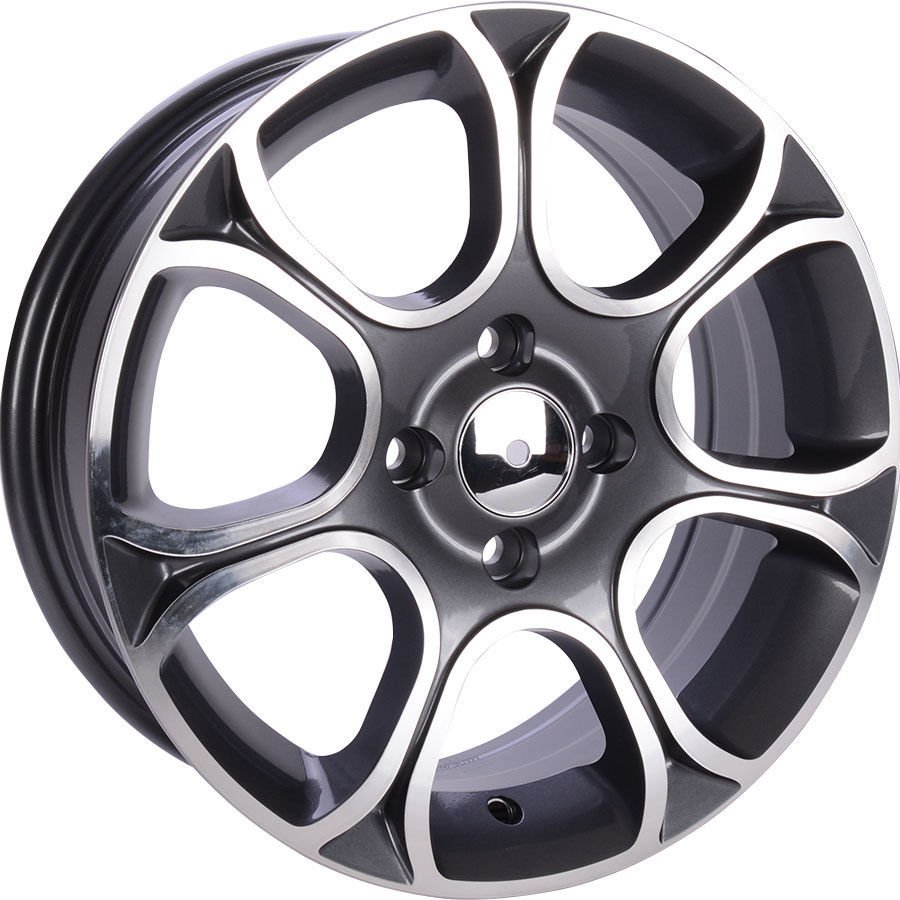 Powcan Bk 5164 6X15inç 4X98 et35 58.1 Gun Machined Fıat Çelik Jant