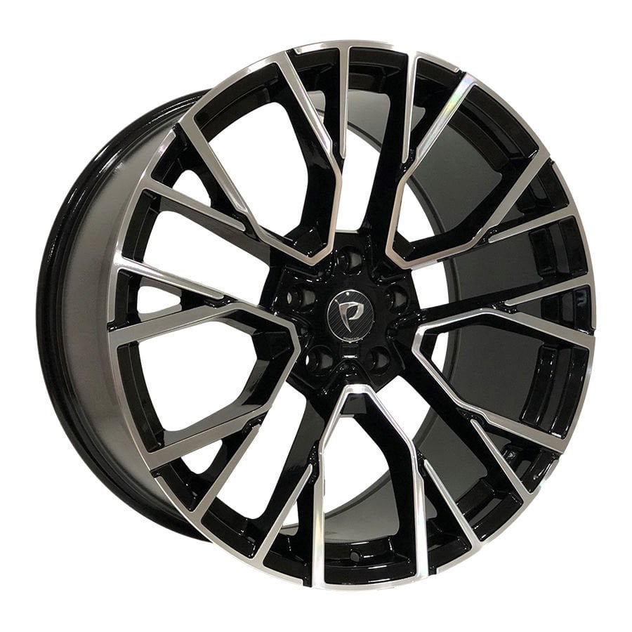 BK 5769 10.5X20İNÇ 5X120 ET40 74.1 BLACK MACHINED XL ÇELİK JANT