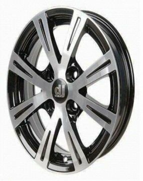 Dj DJ 427 6x14inç 4x100 et35 67.1 Sılver Diamond Çelik Jant