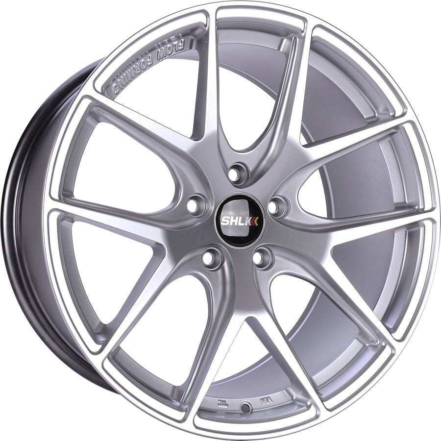 SLK 8007 9.5x20inç 5x120 et38 72.56 MAT BLACK Machined Çelik Jant
