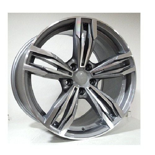 MEGATIM TIM 1070 8X18inç 5X120 BLACK MACHINED REPLİKA ÇELİK JANT