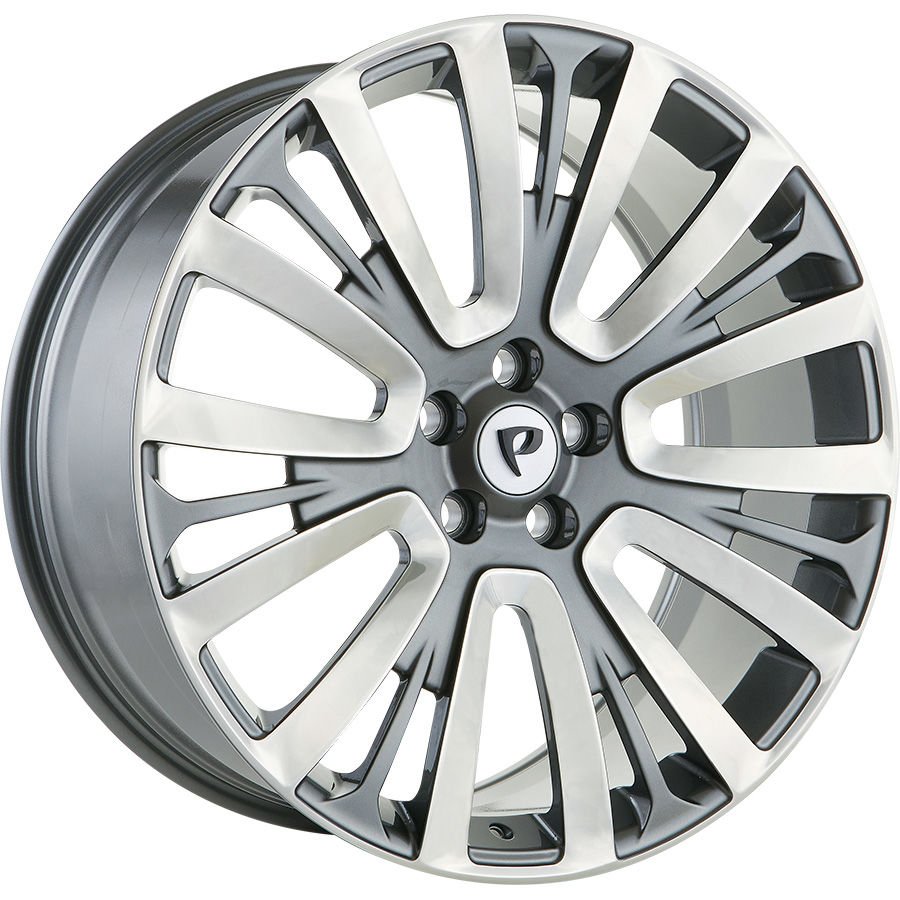 FRM FLR 1 10X22İNÇ 5X120 ET45 72.6 GUNMETAL+POLISHED XL ÇELİK JANT