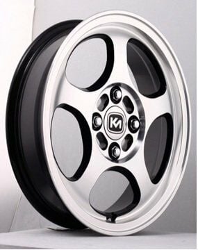 Kormetal KM 235 6.5X15inç 4X100 Black Çelik Jant