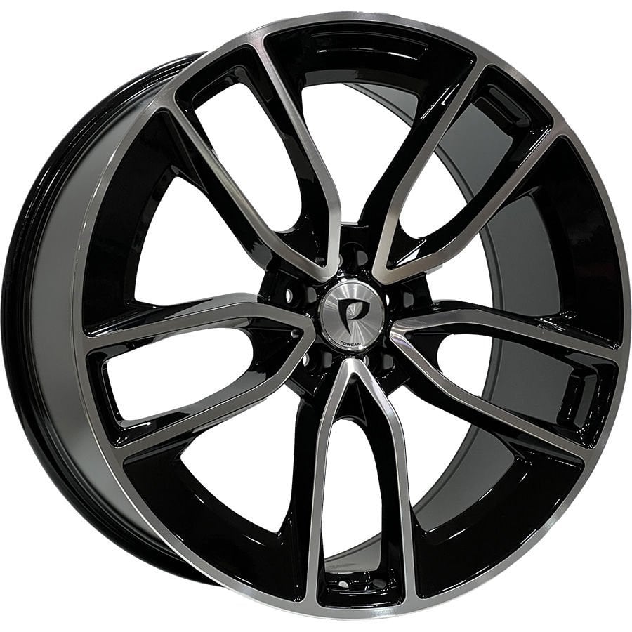 BK 5949 10X22İNÇ 5X112 ET45 66.56 BLACK MACHINED XL ÇELİK JANT