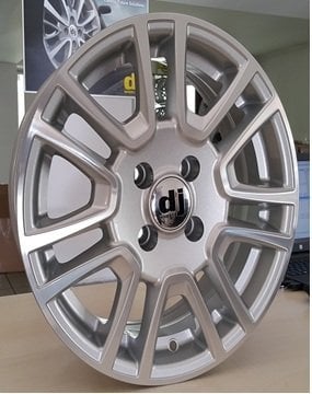 Dj DJ 562 6.5x15inç 5x108 et38 67.1 Sılver Diamond Çelik Jant