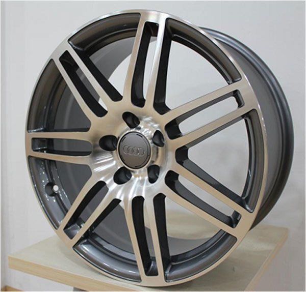 Powcan BK 218 8.5x19inç 5x112 Gun Machined Audı Replika Jant