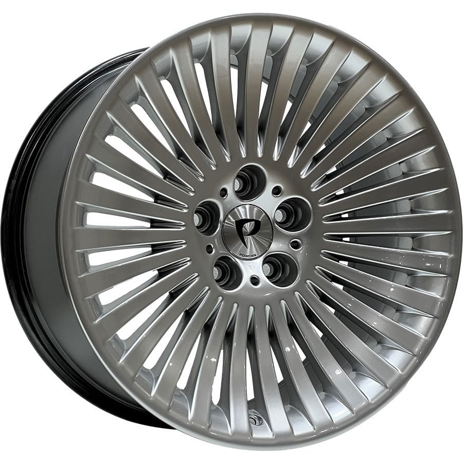Powcan BK 589 9x19inç 5x120 Hyper Silver Replika Çelik Jant