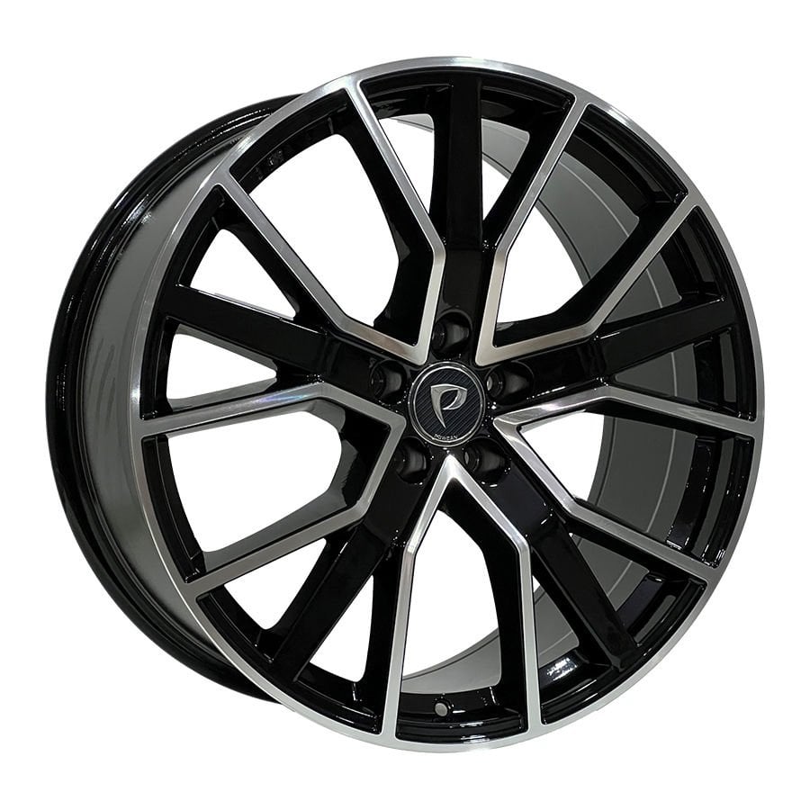 BK 5131 9X20İNÇ 5X112 ET34 66.45 BLACK MACHINED XL ÇELİK JANT