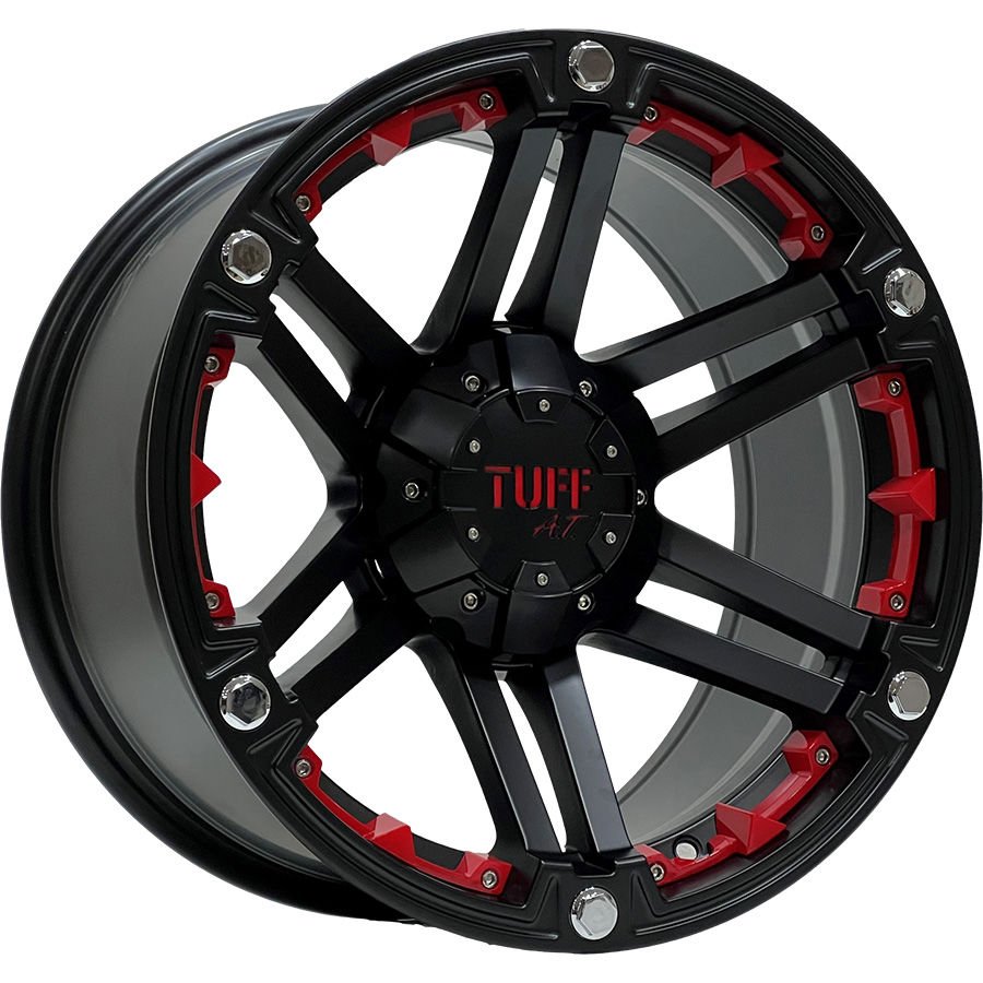 SRW 6099 8x16inç 6x139.7 et10 110 MAT BLACK Machined REPLİKA Çelik Jant