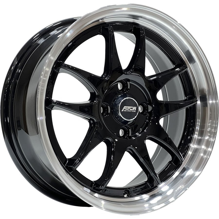 BCH 6899 7X16 inç 4X100 ET30 73.1 BLACK+LIP MACHINED