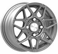 Megatork TORK 2794 5.5x13inç 4x100et35 73.1 Silver Machined Çelik Jant