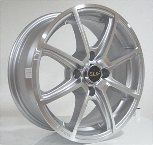 Slk SLK 1045 6.5x15inç 4x108 Silver Machined Çelik Jant