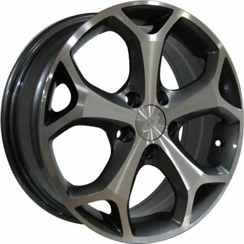 Powcan BK 386 6.5x16inç 4x108 Gun Machined Replika Çelik Jant