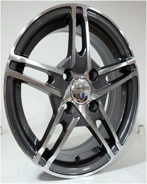 Powcan BK 325 6x15inç 4x100 et35 73.1 Gun Machined Çelik Jant