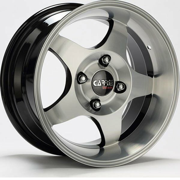 Carre CAR 529 7.5X15inç 4X108 Black Diamond Çelik Jant