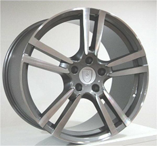 Slk SLK 1286 10x19inç 5x130 Gun Machined Replika Porsche 911 Çelik Jant