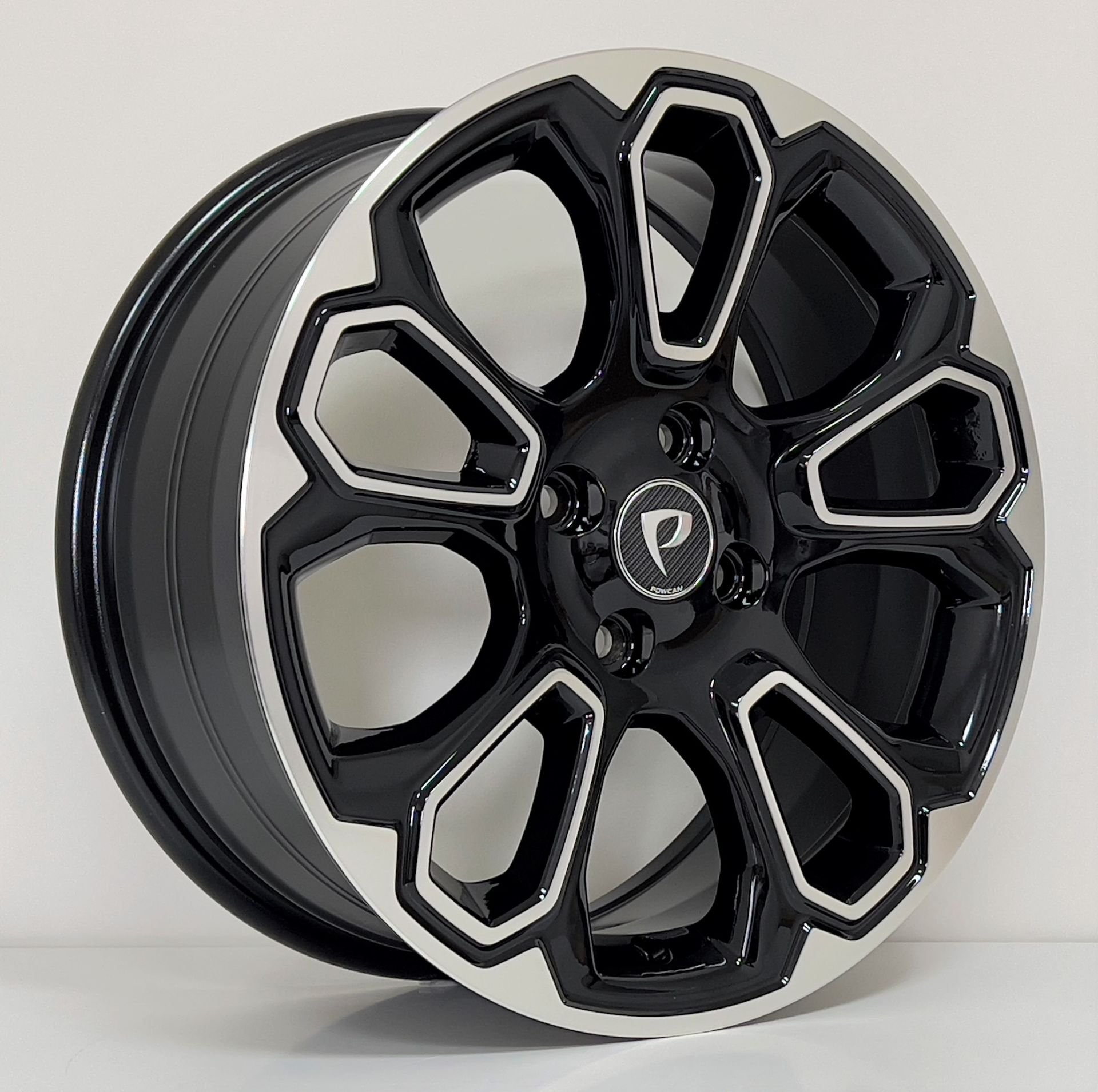 BK 1136 7X17İNÇ 4X108 ET37.5 63.4 BLACK MACHINED XL ÇELİK JANT