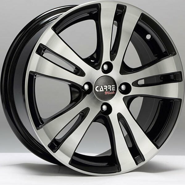 Carre CAR 518 6.5x15inç 5X112 Black Diamond Çelik Jant