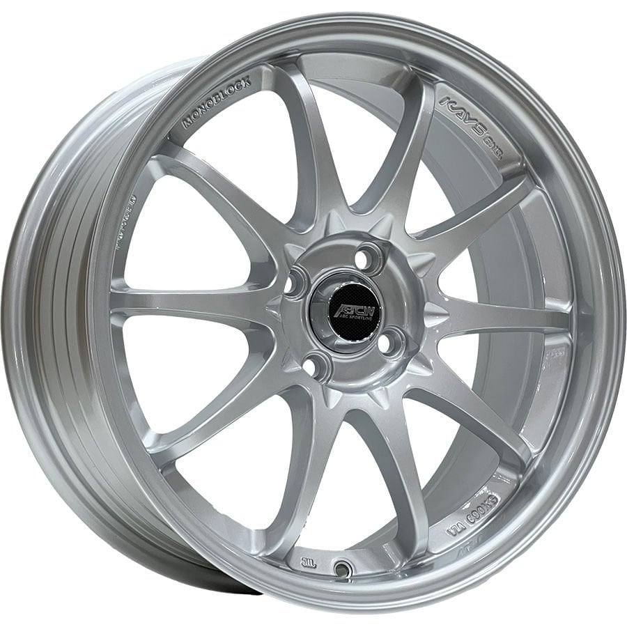 BCH 7028 7.5X17İNÇ 4X100 ET35 73.1 SILVER ÇELİK JANT