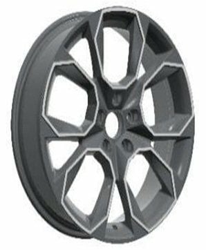 SRW Srw 0192 8x18inç 5x112 et45 57.1 Gun Machined Skoda REPLİKA Çelik Jant