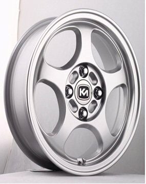 Kormetal KM 235 6.5X15inç 4X98 Silver Machined FORD Çelik Jant