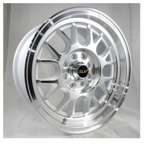 Slk SLK 1464 8x15inç 4x100/108 Silver Machined Çelik Jant