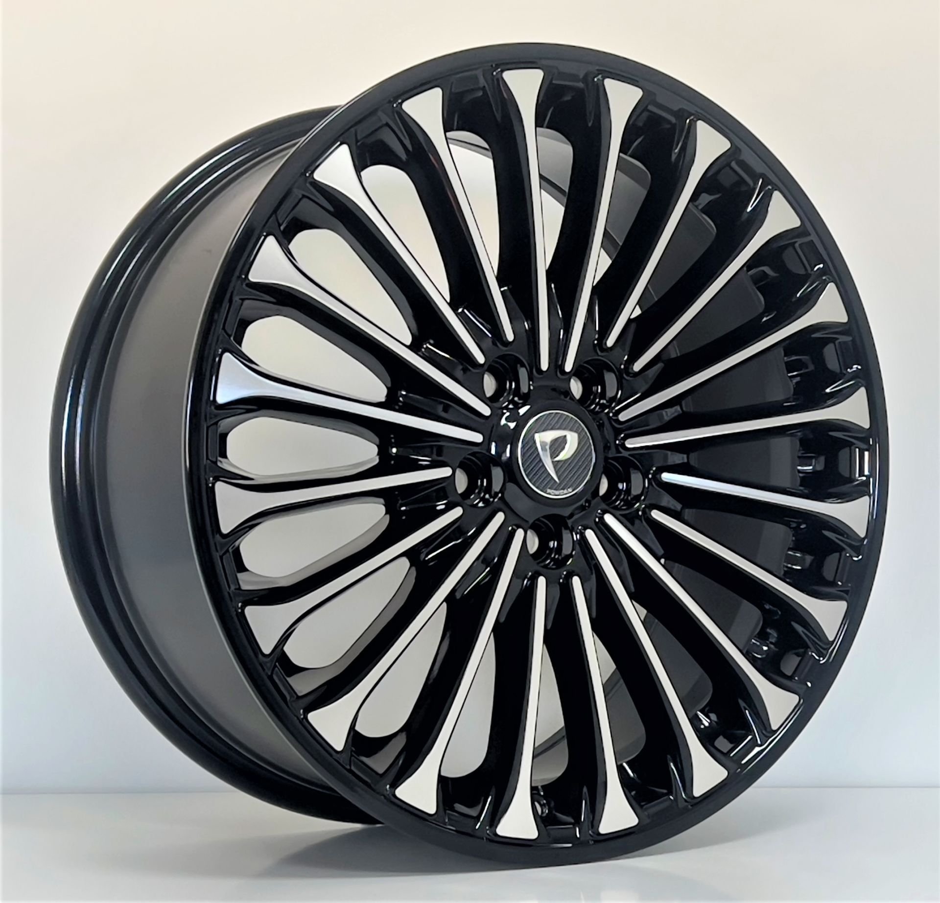 BKY 0056 7X17İNÇ 5X108 ET50 63.4 BLACK MACHNED XL ÇELİK JANT