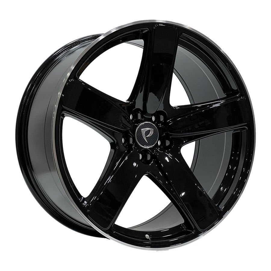 BK 5513 9x21inç 5x112 ET26 66.45 BLACK LIP MACHINED XL ÇELİK JANT