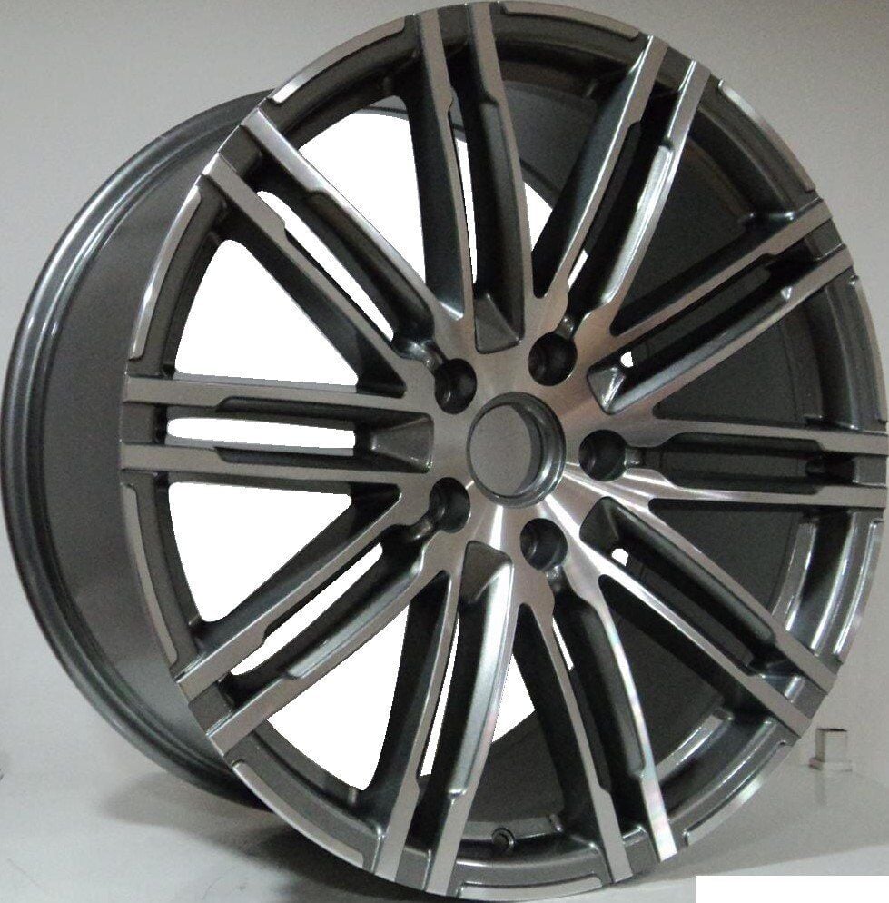 TL 1367 10x21inç 5x130 BLACK MACHİNED Replika Çelik Jant
