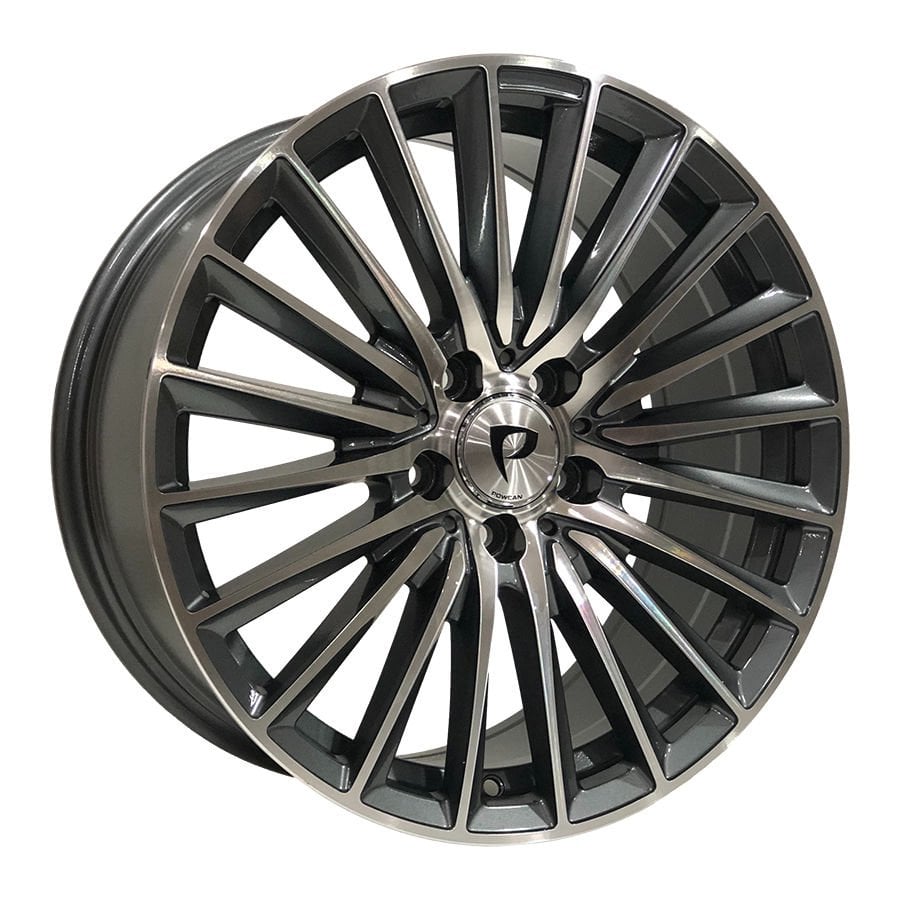 BK 5909 7.5X17İNÇ 5X112 ET45 66.56 GUN MACHINED XL ÇELİK JANT
