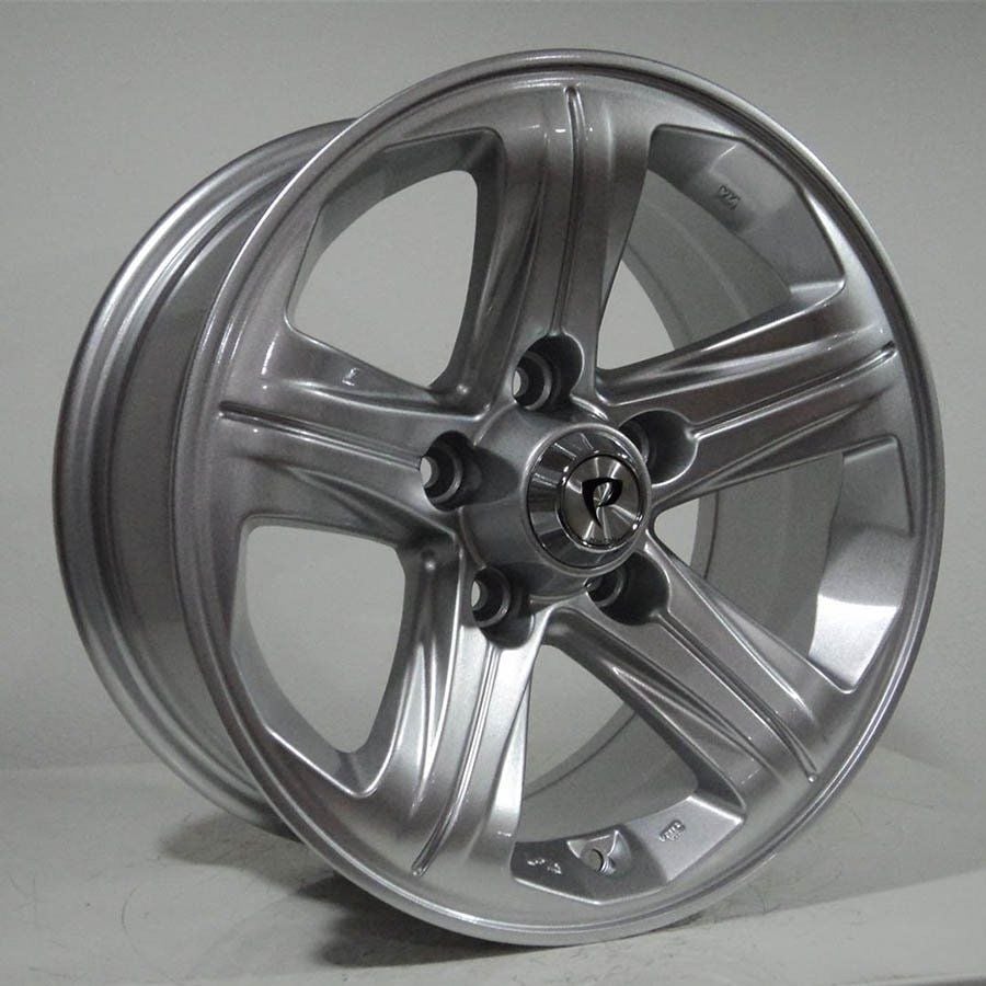 POWCAN BK-5355 7x15 inç 5x114.3 ET15 67.1 SİLVER REPLİKA ÇELİK JANT