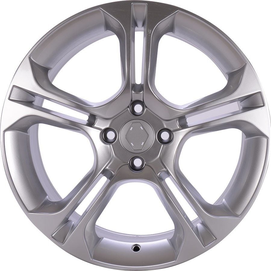 POWCAN BK-875 6.5x15inç 4x100 ET40 60.1 SILVER Machıned Replika Çelik Jant