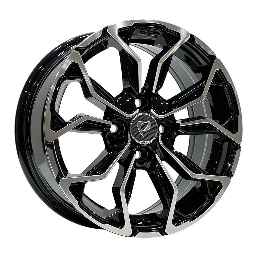 BK 1058 7X17İNÇ 5X114.3 ET40 66.1 BLACK MACHINED XL ÇELİK JANT