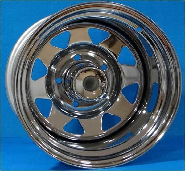 Megatork TORK LX027 8x15inç 5x139.7 Saç Krom Çelik Jant