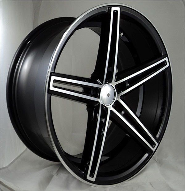 Megatork TORK 3180 8x18inç 5x105 BlLACK MACHINED Çelik Jant