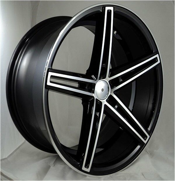 Megatork TORK 3180 8x18inç 5x114.3 BLACK MACHINED Çelik Jant
