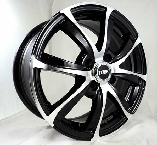 Megatork TORK 4813 6.0x15inç 4x100 Black Machined Çelik Jant