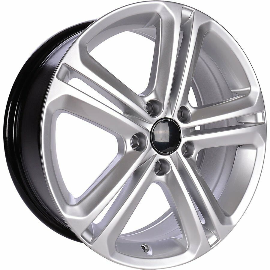 BK 919 8.5x19inç 5x112 et45 57.1 HYPER SILVER Machined Çelik Jant
