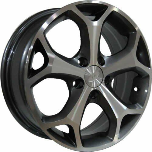 Powcan BK 386 6.0x14inç 4x108 Gun Machined Replika Çelik Jant