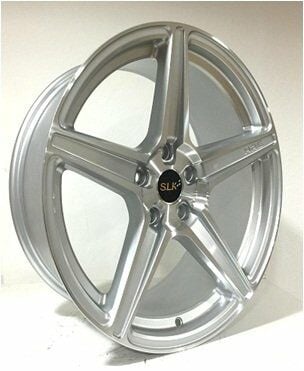 SLK Slk 2051 8.5x18inç 5x114.3 et35 73.1 Sılver Machined Çelik Jant