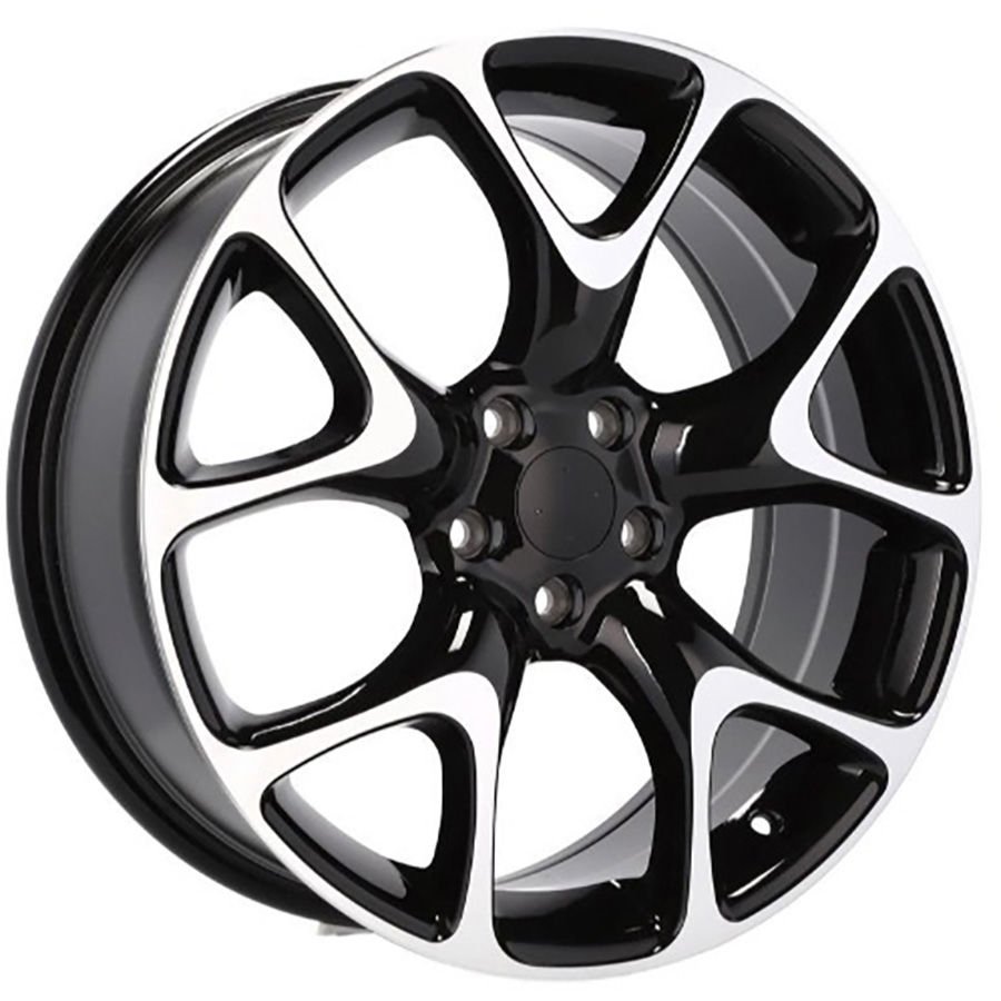 Powcan BK 518 7.5x17inç 5x115 ET42 73.1 BLACK Machıned Çelik Jant