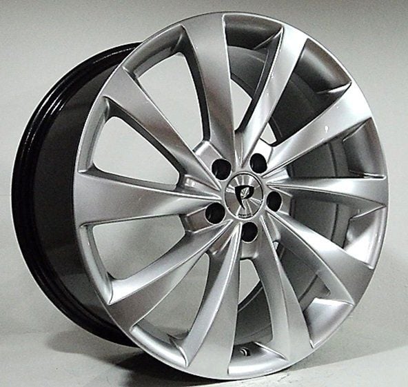 POWCAN BK-799 8x18inç 5x120 ET48 65.1 BLACK Machıned Replika Çelik Jant