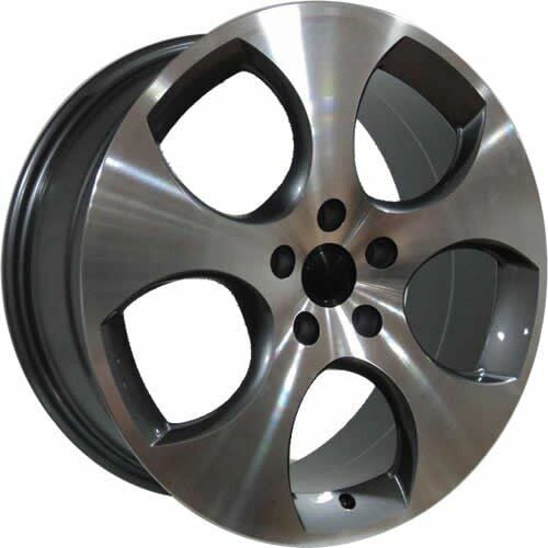 Powcan BK 029 7.0x15inç 5x112 Gun Machined Volkswagen Replika Çelik Jant