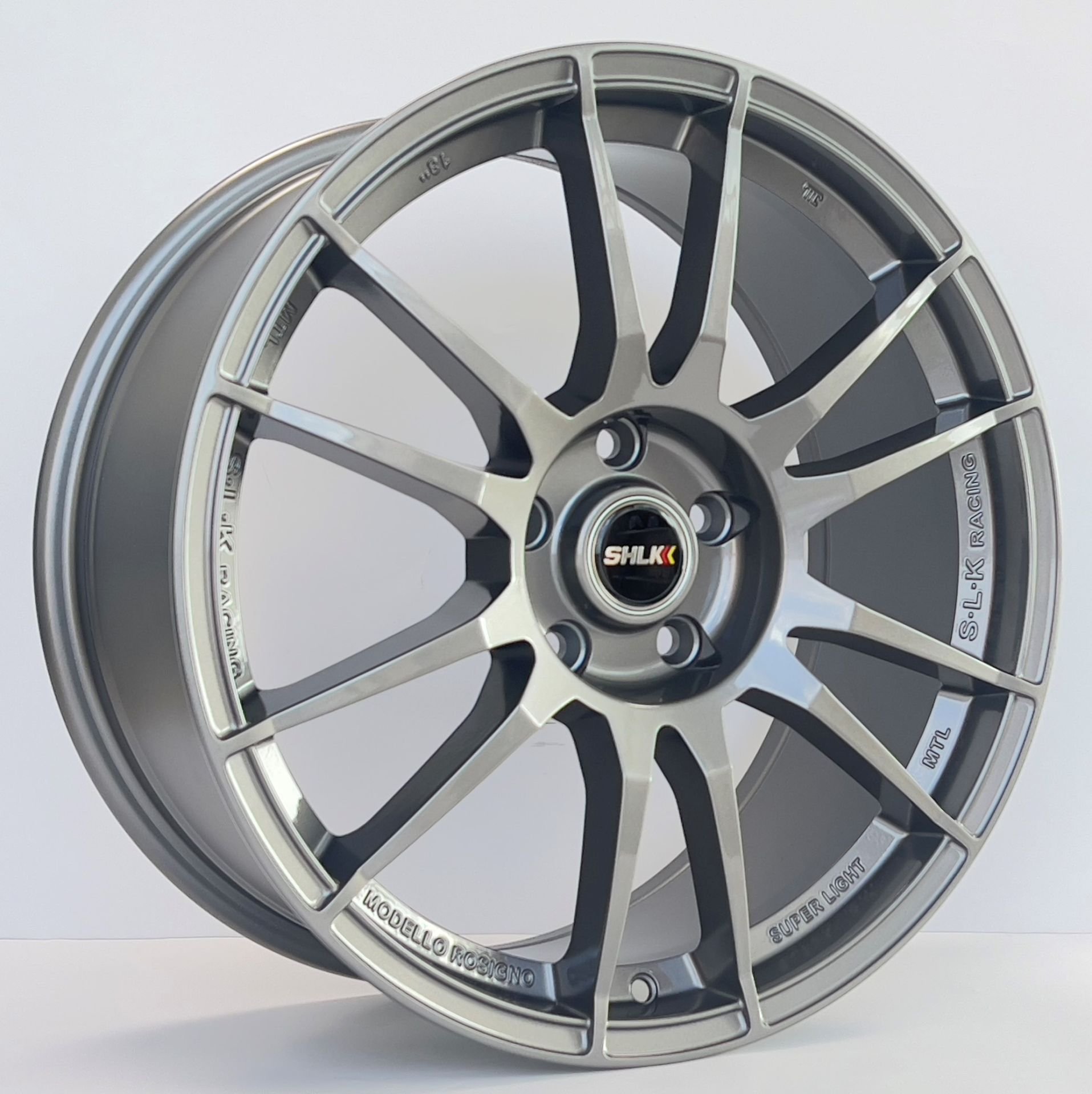 SLK 2040 8X18İNÇ 5X112 ET42 73.1 LIGHT GUN ÇELİK JANT