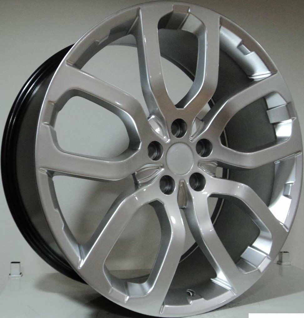 POWCAN BK-642 9.5x22inç 5x120 ET50 72.6 BLACK Machıned Replika Çelik Jant