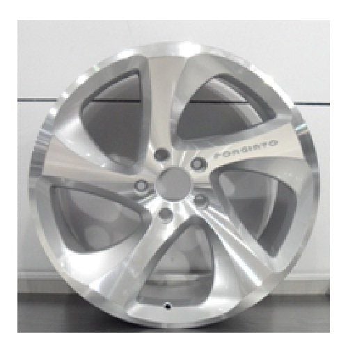 Powcan BK 928 8.5x18inç 5x114.3 Silver Machined Çelik Jant